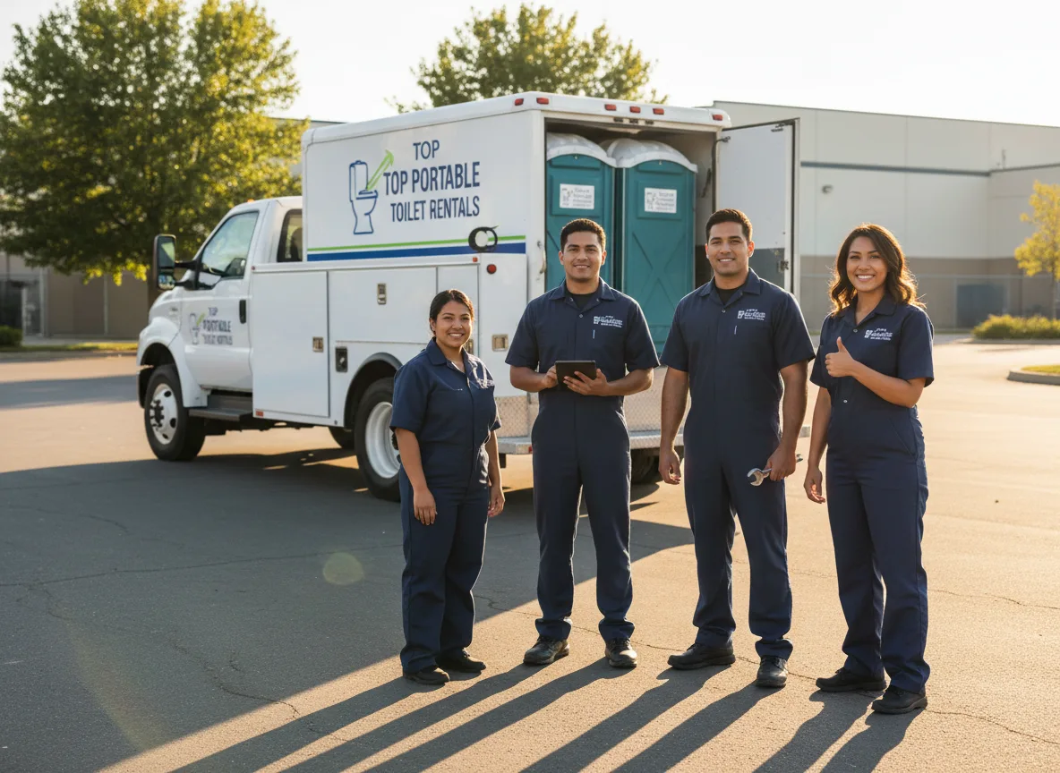 Short Term Porta Potty Rental company in Hallieford, VA